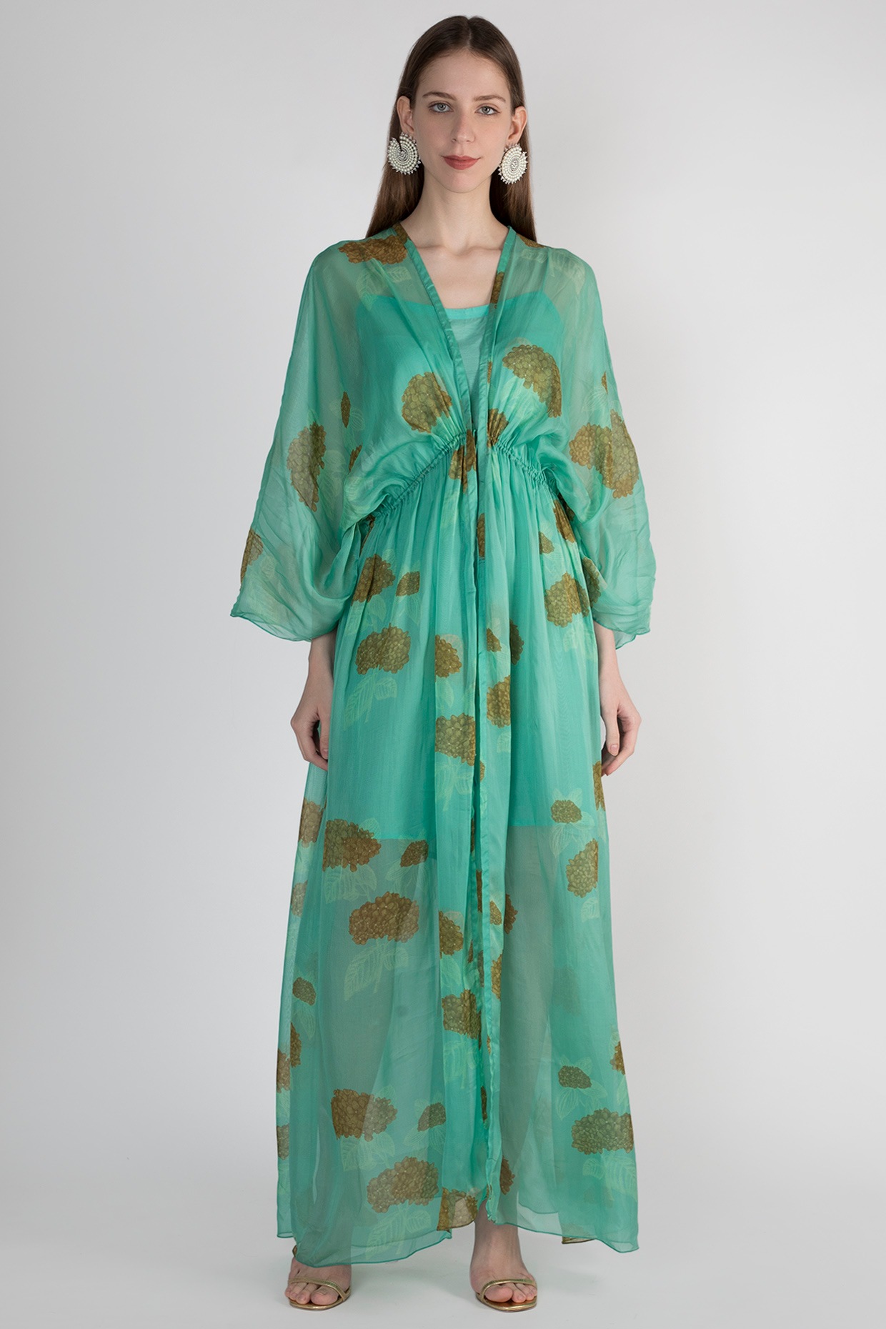 mint slip dress