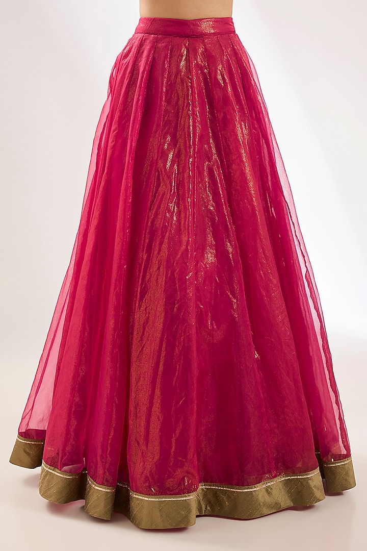 Green Raw Silk & Banarasi Brocade Cutwork Embellished Bridal Anarkali Set by Pankaj S Heritage at Pernia's Pop Up Shop