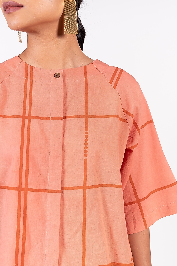 Pink Printed Pant Set by Paon at Pernia's Pop Up Shop