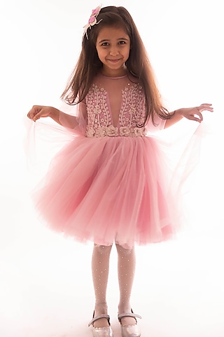 Buy Organza Dress for 1-2 Year Girls Online from Indian Luxury