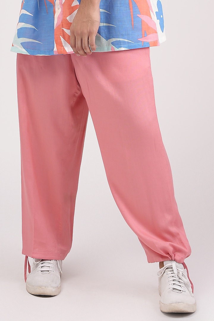 Pink Cotton Co-Ord Set by Pasqo Label at Pernia's Pop Up Shop