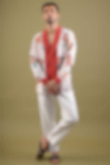 White Linen Co-Ord Set by Pasqo Label at Pernia's Pop Up Shop