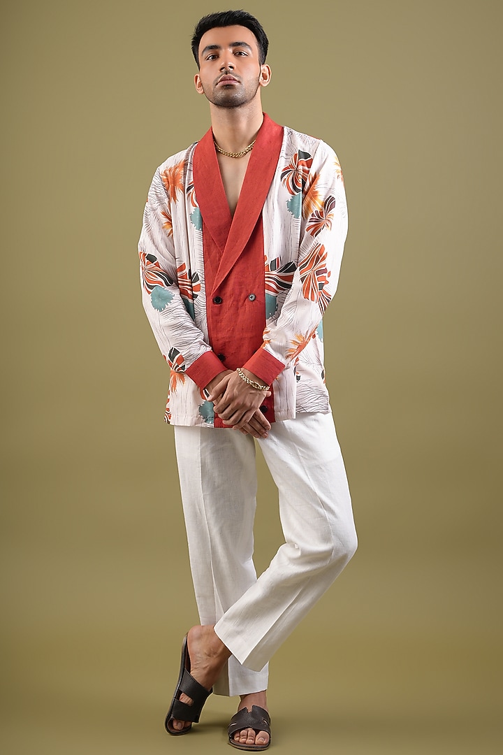 White Linen Co-Ord Set by Pasqo Label at Pernia's Pop Up Shop