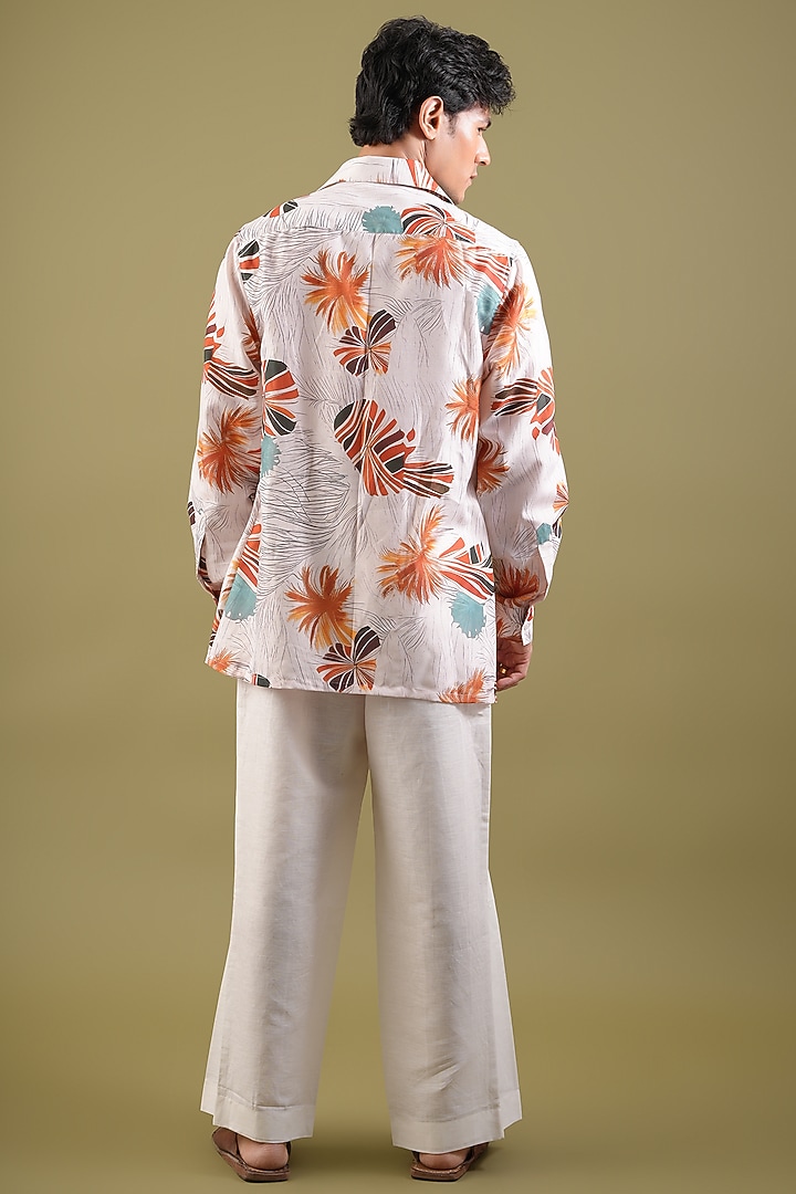 Ivory Linen Co-Ord Set by Pasqo Label at Pernia's Pop Up Shop