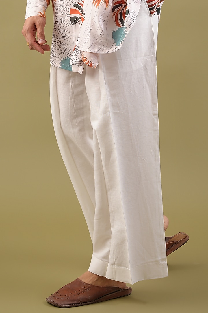 Ivory Linen Co-Ord Set by Pasqo Label at Pernia's Pop Up Shop