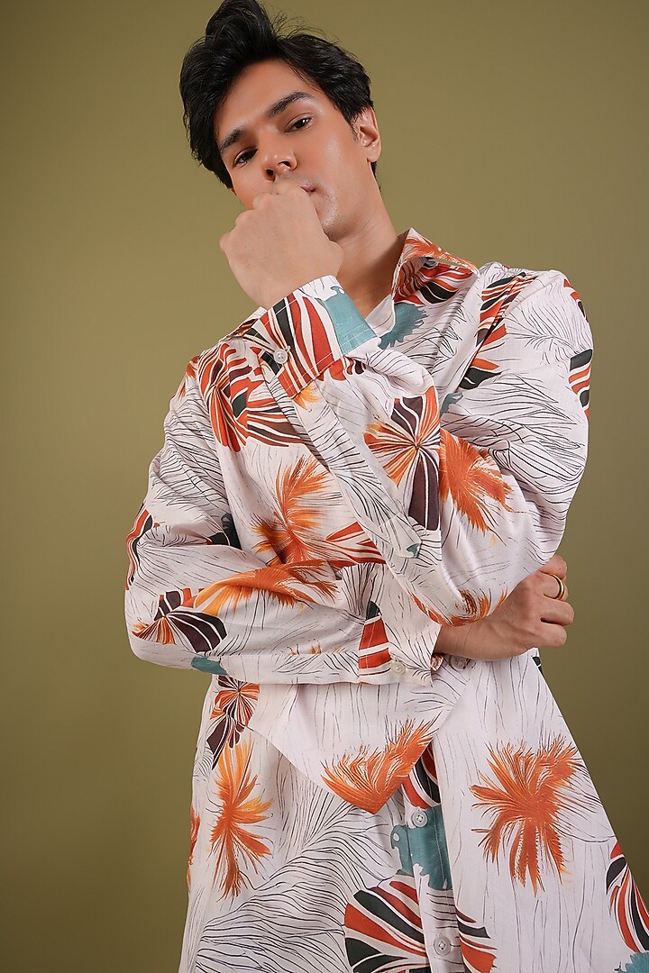 Ivory Linen Co-Ord Set by Pasqo Label at Pernia's Pop Up Shop