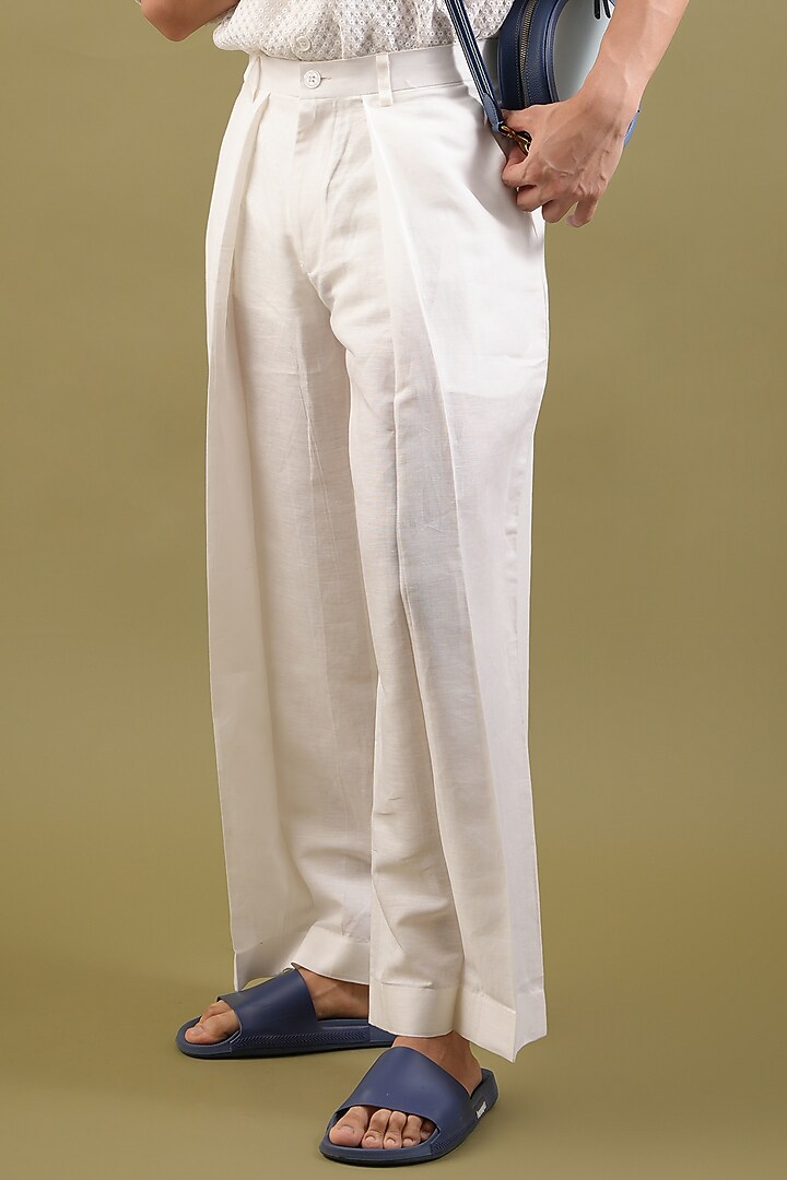 White Linen Co-Ord Set by Pasqo Label at Pernia's Pop Up Shop