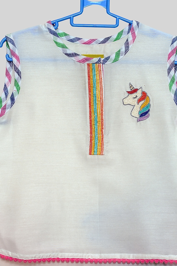 Multi-Coloured Printed Co-Ord Set For Girls by PARA Kids at Pernia's Pop Up Shop