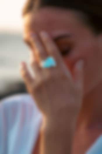 Gold Plated Ocean Ring by PARISHRI at Pernia's Pop Up Shop