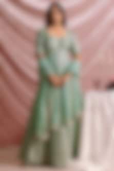 slim fit dress slacks Buy Women Emerald Green Sequins Sweetheart Neck Anarkali Kurta Online at  Best Price