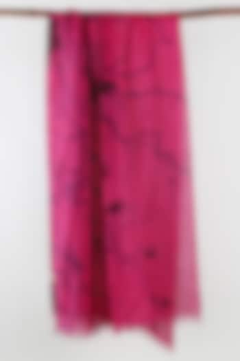 Dusty Pink Printed Scarf by Pashma