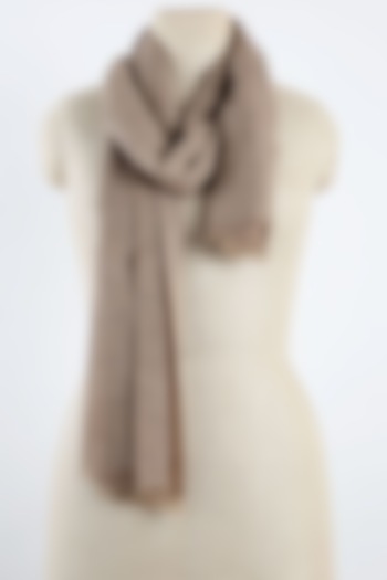 Beige Cashmere Scarf by Pashma