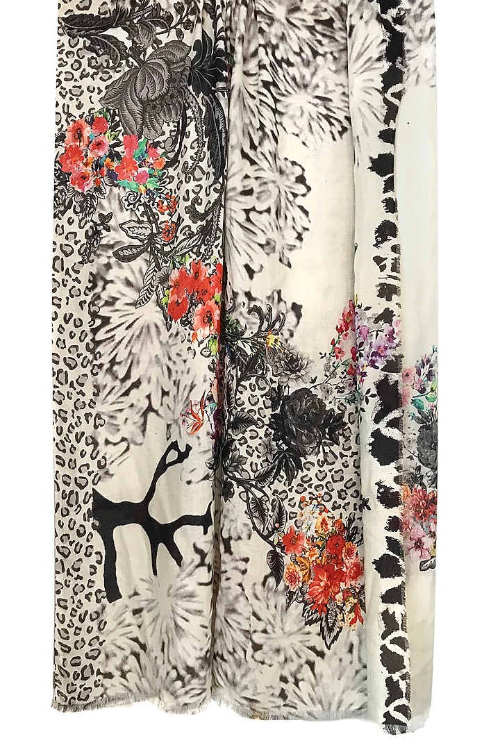 Multi-Colored Printed Scarf by Pashma at Pernia's Pop Up Shop