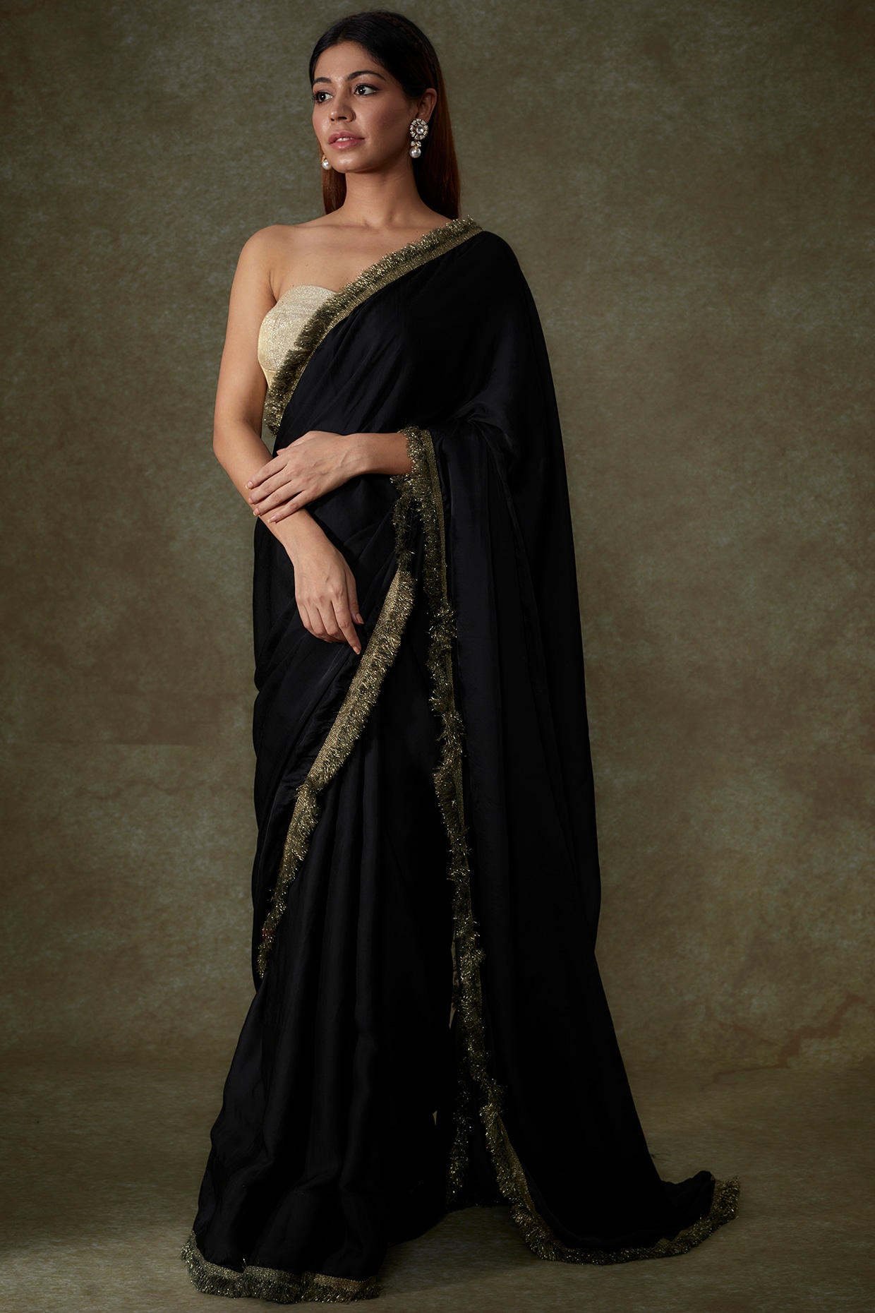 Buy New Satin Saree Online