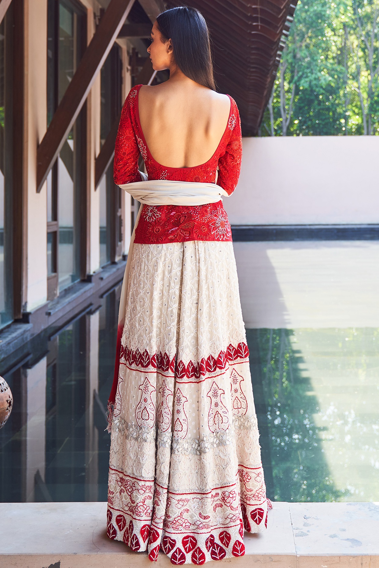 CHIKAN LEHENGAS - Seasons India