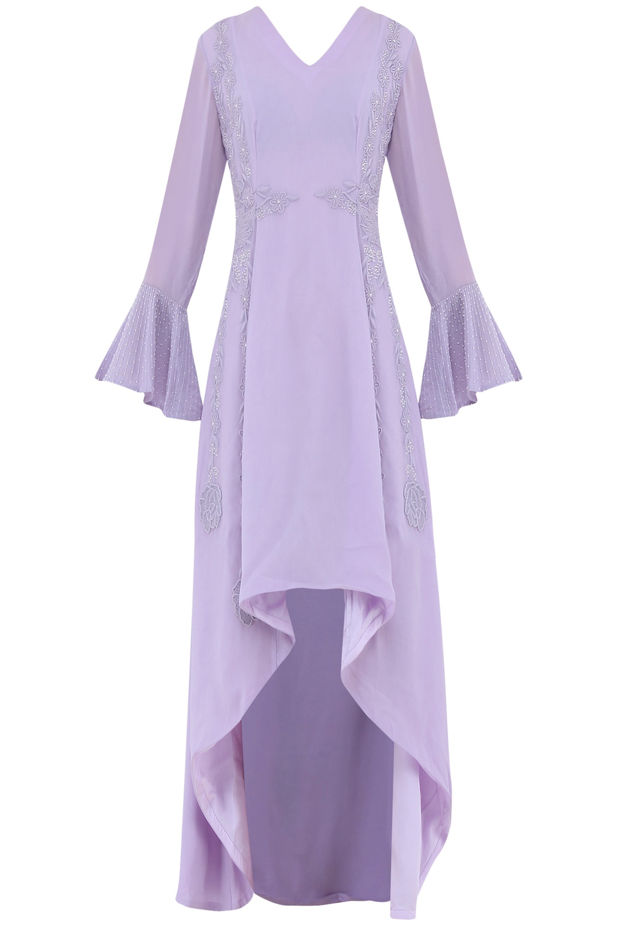 pastel purple dress