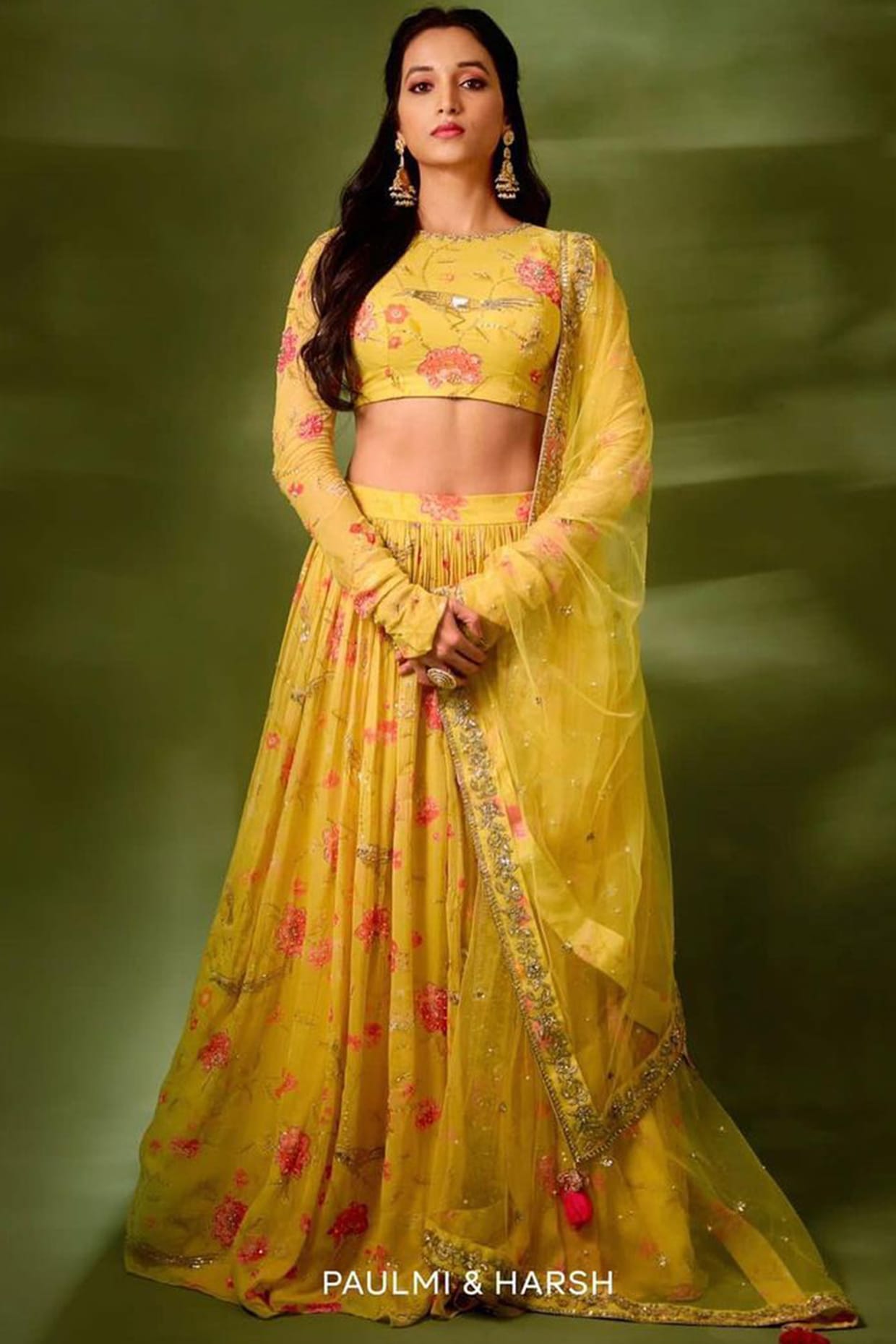 ITRH presents Varq Light Yellow Lehenga Set available exclusively at FEI