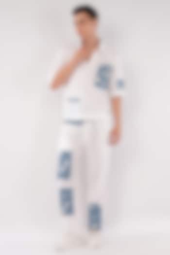 White Linen Contemporary Co-Ord Set by Pasqo Label at Pernia's Pop Up Shop
