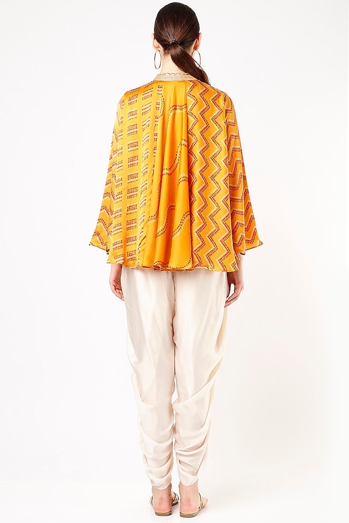 Mustard Printed Top by Punit Balana at Pernia's Pop Up Shop