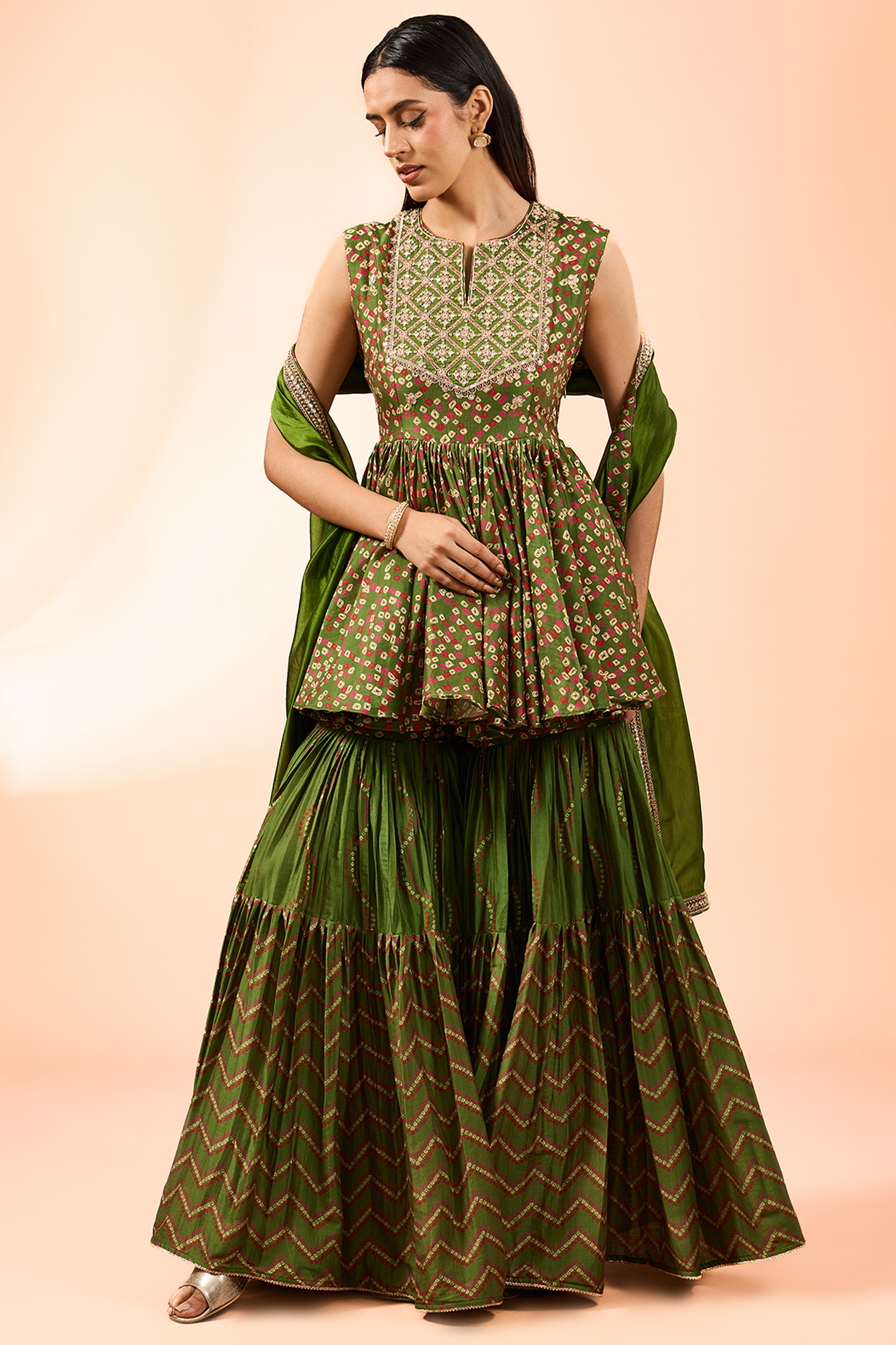 Shop Gharara Pant for Women Online from India s Luxury Designers 2024