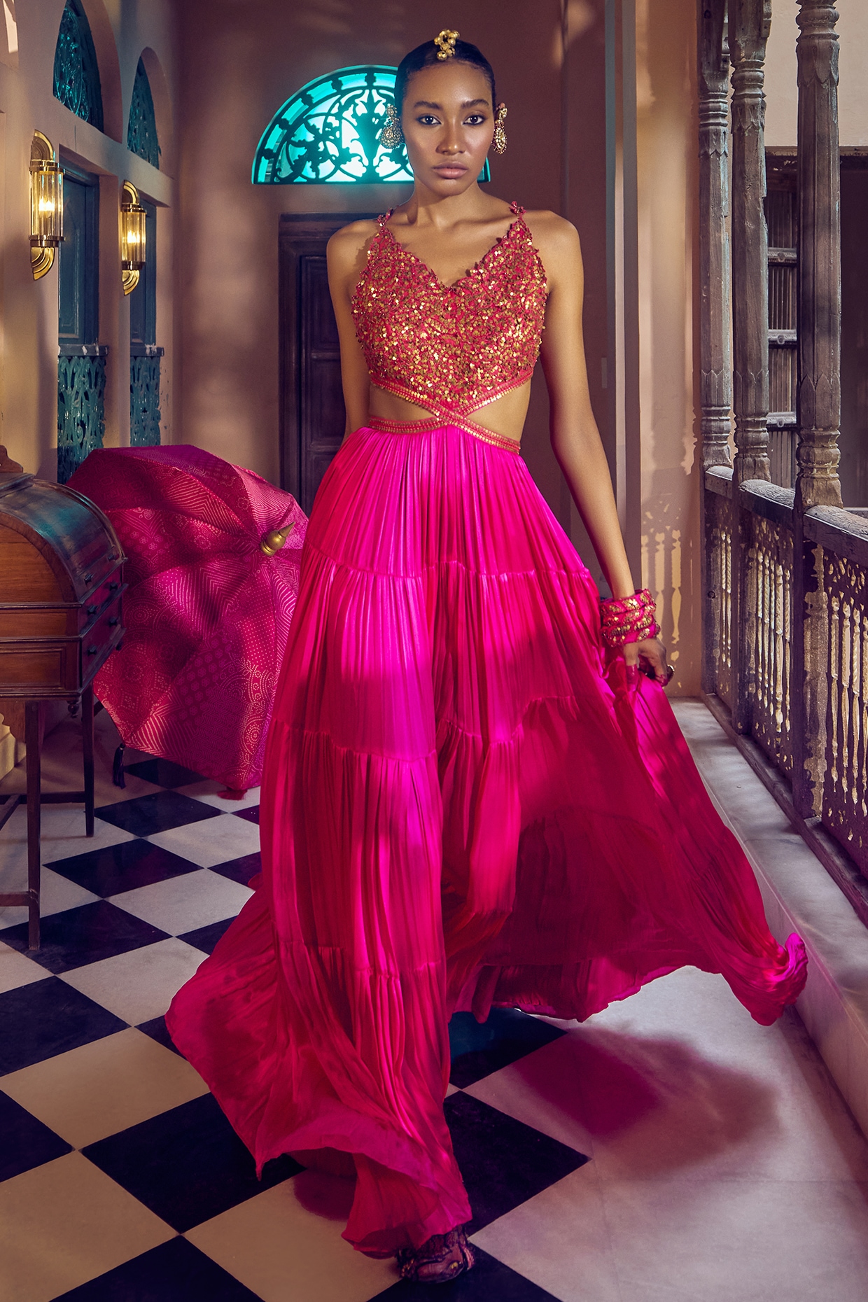 Buy Pink Dress for Women Online from India's Luxury Designers 2024