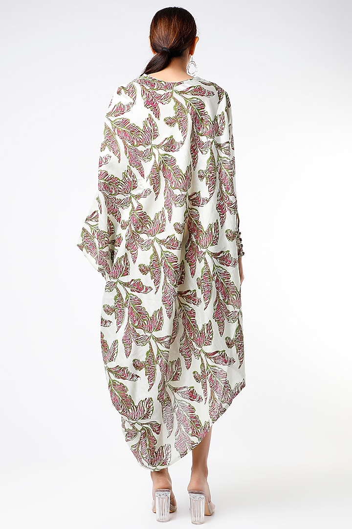 Mint Green Printed Tunic by Punit Balana at Pernia's Pop Up Shop