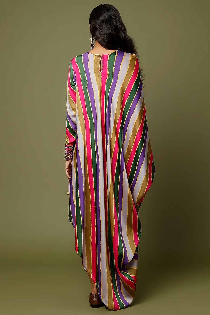 Multi-Colored Printed Summer Dress by Punit Balana at Pernia's Pop Up Shop
