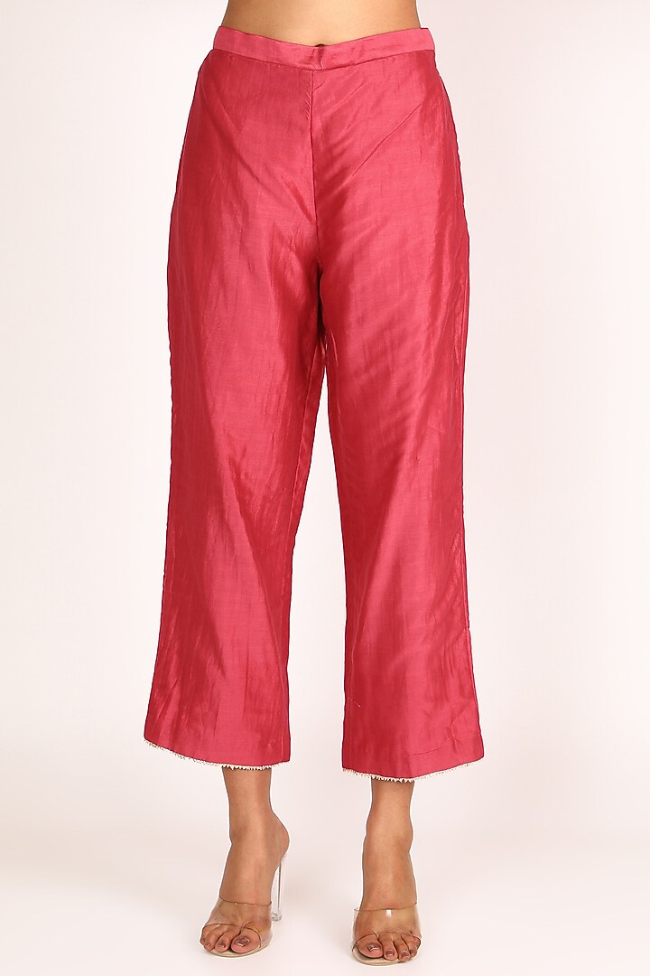 Fuchisa Kurta & Pants With Hand Work by Punit Balana at Pernia's Pop Up Shop