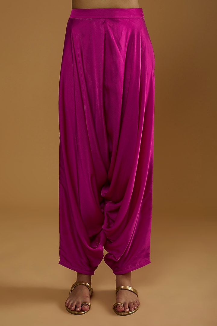 Multi-Coloured Embroidered Wedding Anarkali Set by Punit Balana at Pernia's Pop Up Shop
