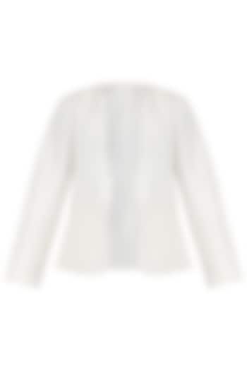White Silk Jacket by PABLE