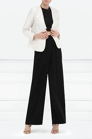 White Silk Jacket by PABLE
