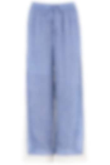 Blue and White Layered Pants by PABLE