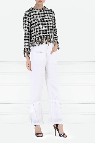 White Linen Pants by PABLE