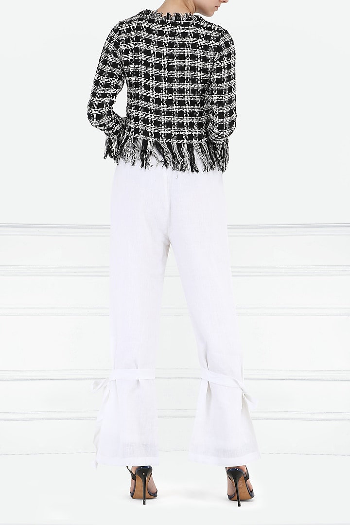 White linen pants available only at Pernia's Pop Up Shop.