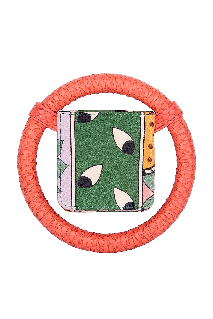 Multi Colored Printed Spidey Bag by Papa don't preach by Shubhika Accessories at Pernia's Pop Up Shop