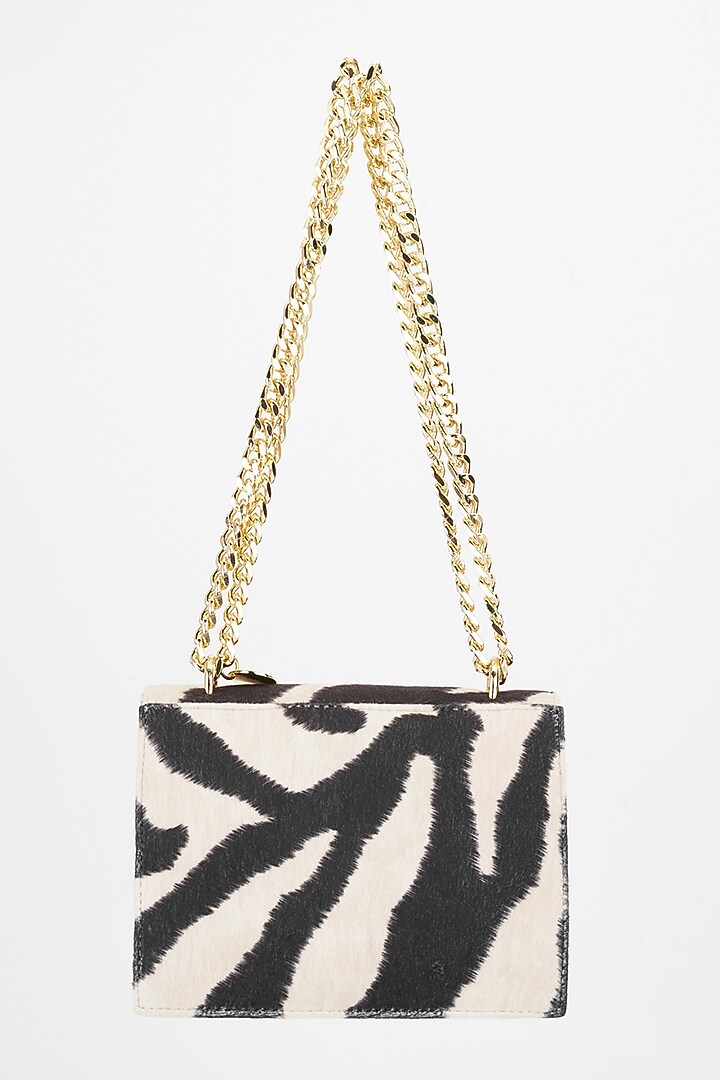Multi Colored Printed & Embellished Crossbody Bag by Papa don't preach by Shubhika Accessories at Pernia's Pop Up Shop