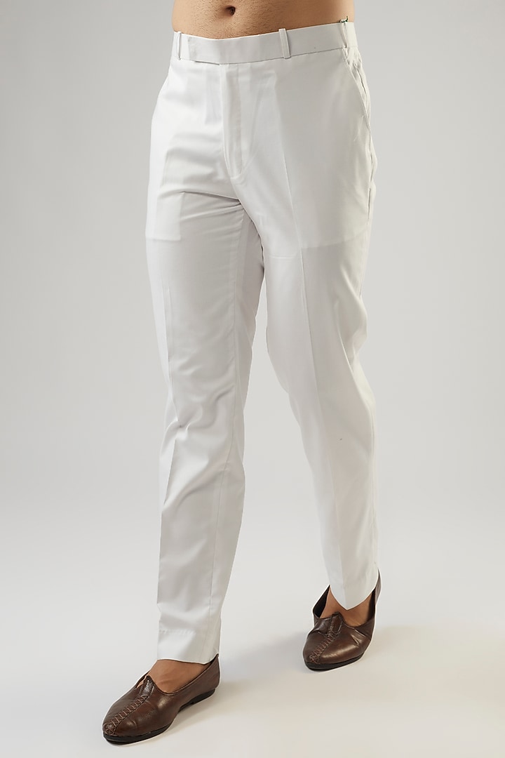 Tiffany Blue Suede Jodhpuri Set by PARV DESIGN STUDIO at Pernia's Pop Up Shop