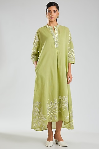 green indo western dress Bottle Green Indo-Western Ethnic Dress