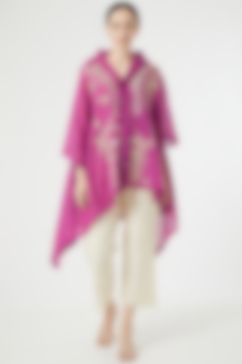 White Cotton Pants by Peachoo at Pernia's Pop Up Shop