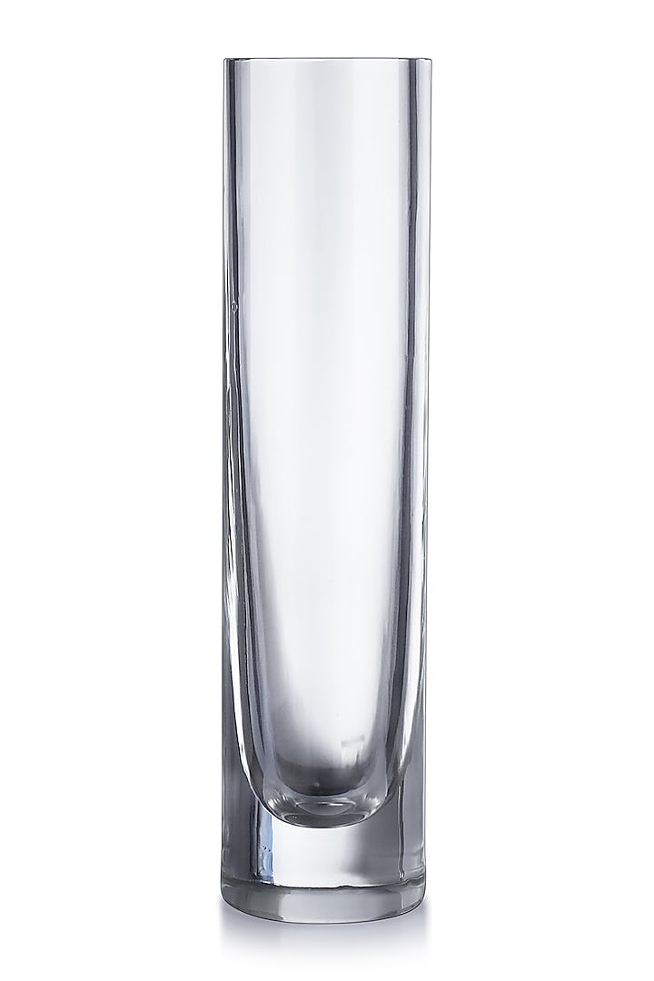 Clear Glass Cylindrical Vase by Perenne Design at Pernia's Pop Up Shop