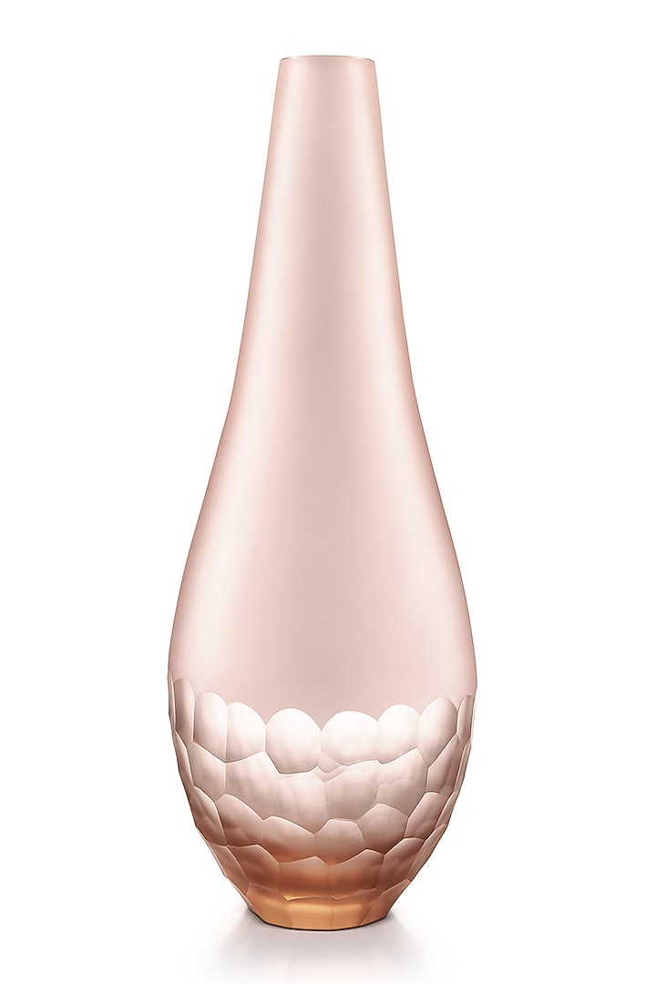 Two-Tone Finished Glass Vase by Perenne Design at Pernia's Pop Up Shop