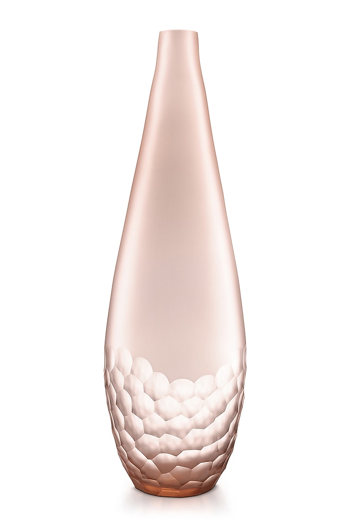 Two-Tone Finished Glass Vase by Perenne Design at Pernia's Pop Up Shop