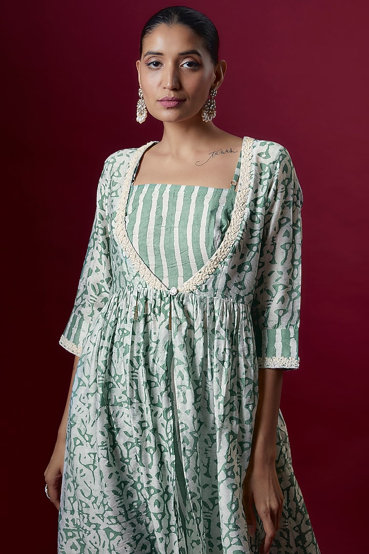 Blue Premium Cotton Kurta Set by Pehnaav at Pernia's Pop Up Shop