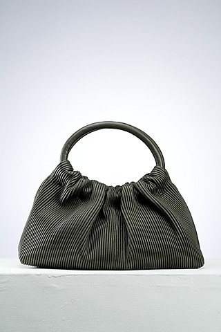 Olive Fine Genuine Leather Handbag by PERONA Accessories