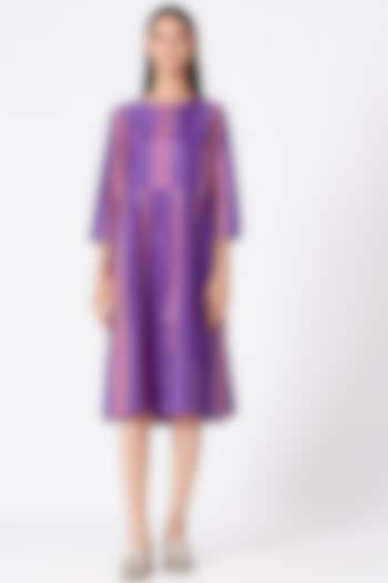Purple Striped Dress by Pero