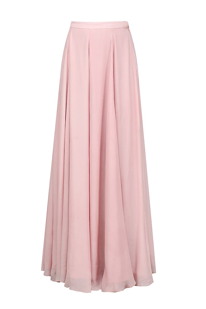Rose pink gota and dabka embellished sharara set only at Pernia's Pop Up Shop.