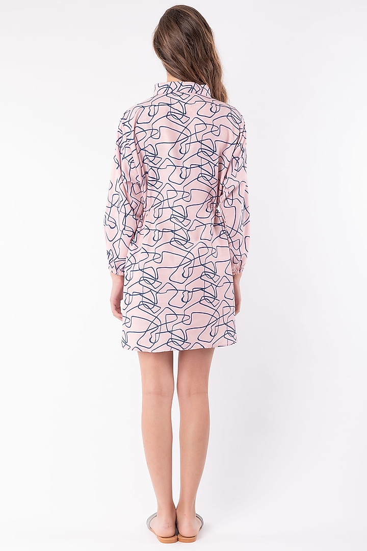Blush Pink Collared Tunic by Platform 9 at Pernia's Pop Up Shop