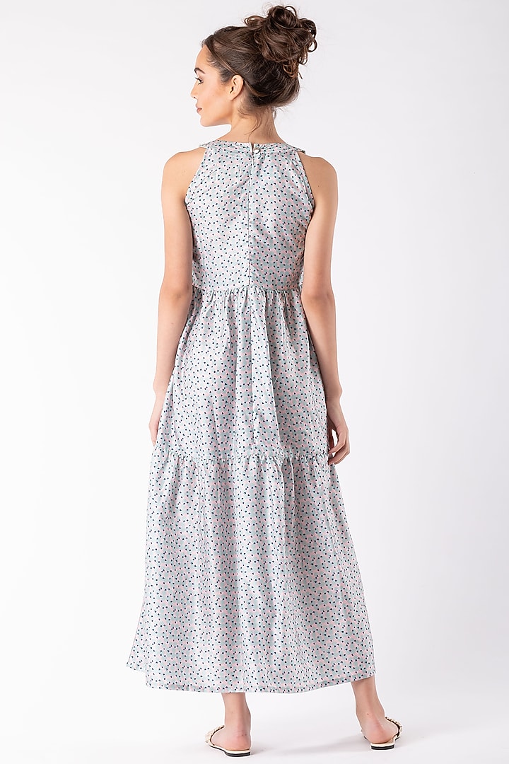 Mint Green Tiered Maxi Summer Dress by Platform 9 at Pernia's Pop Up Shop