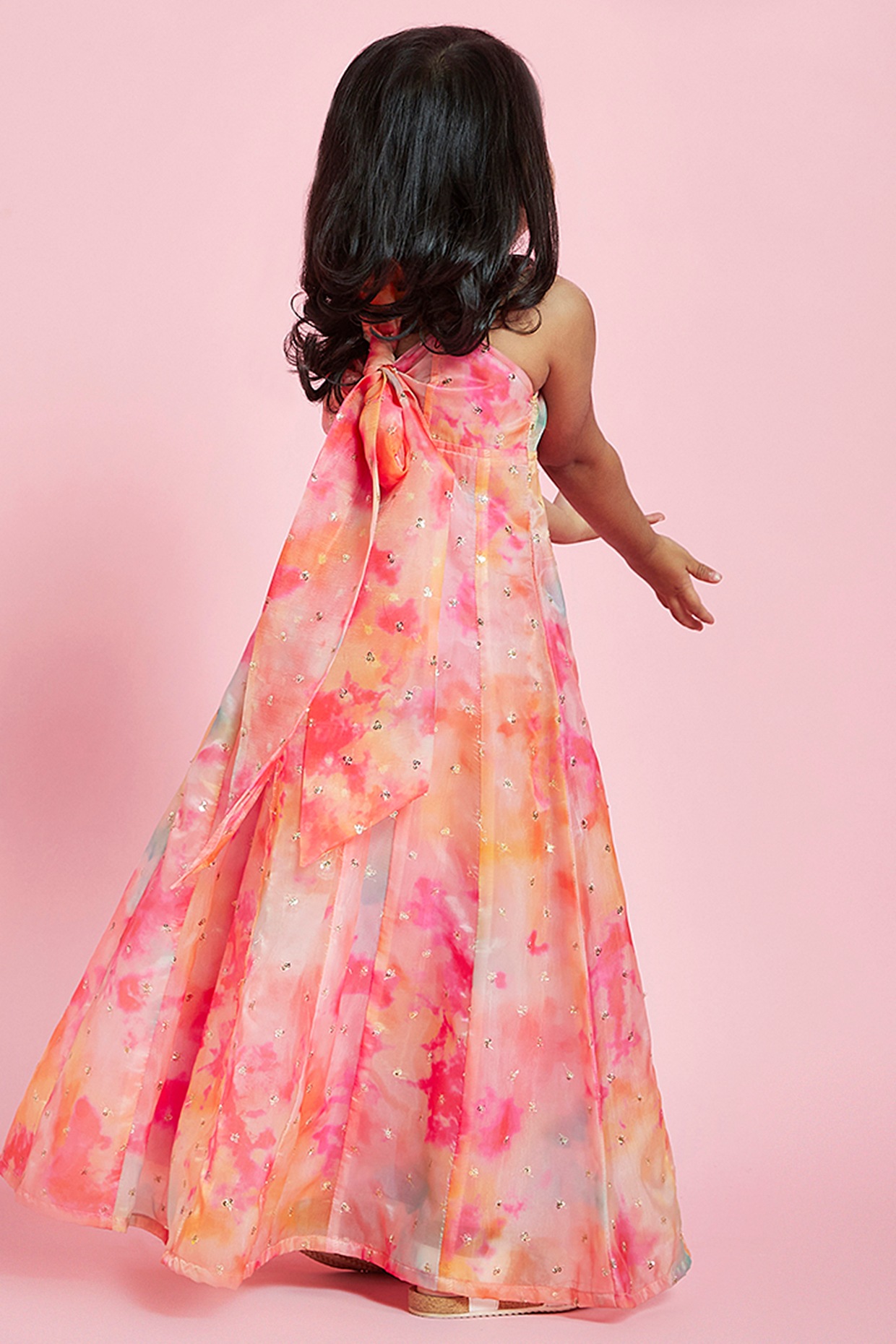 未開封新品8y ②Ibiza Dress roosa bloom print 未開封新品8y ②Ibiza Dress roosa bloom print