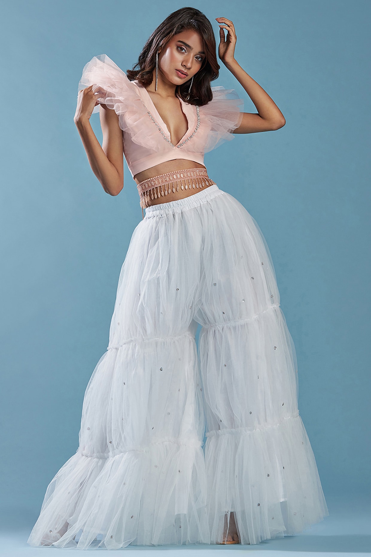Buy Coral Fusion Wear Sets for Women by Studiorasa Online  Ajiocom